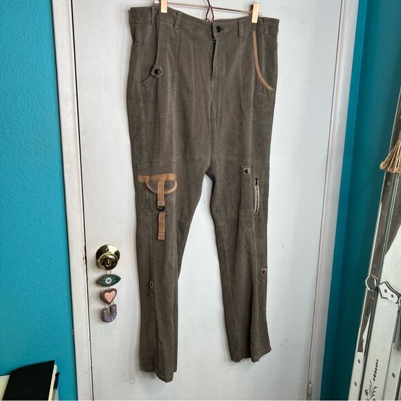 Go go silk utility silk pants - Picture 1 of 10
